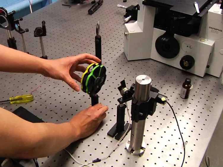 Fluorescence Imaging with One-nanometer Accuracy (FIONA)