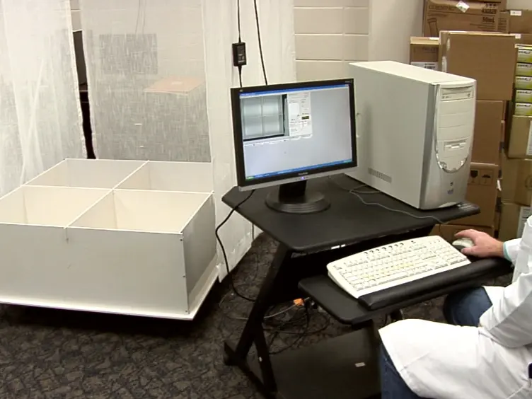 Use of the Open Field Maze to Measure Locomotor and Anxiety-like Behavior in Mice