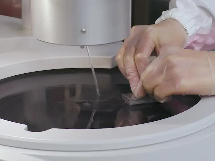 Micro/Nano-scale Strain Distribution Measurement from Sampling Moiré Fringes