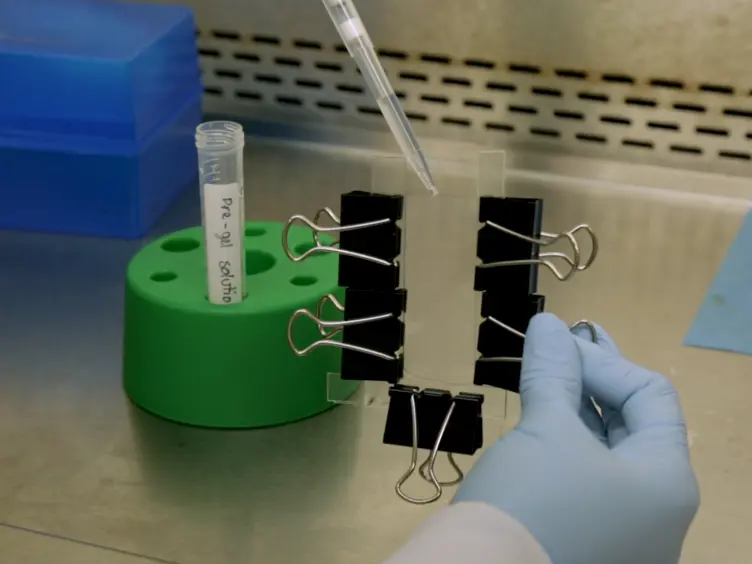 Patterning Bioactive Proteins or Peptides on Hydrogel Using Photochemistry for Biological Applications