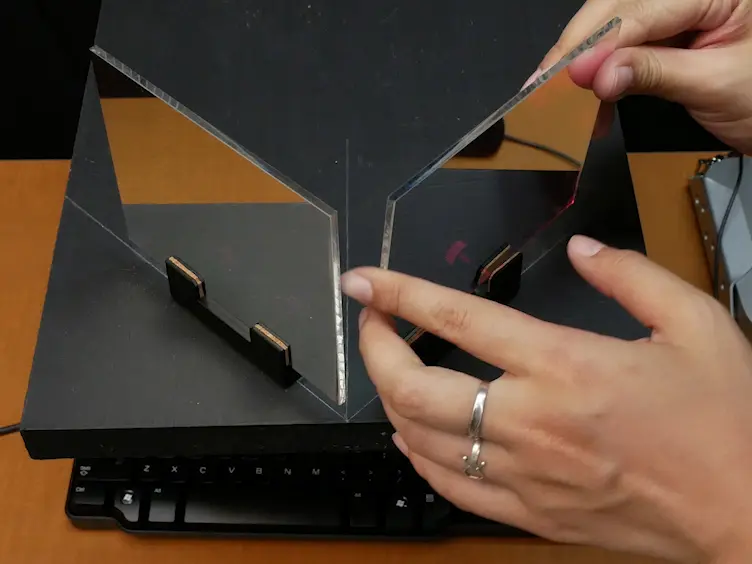 How to Build a Dichoptic Presentation System That Includes an Eye Tracker