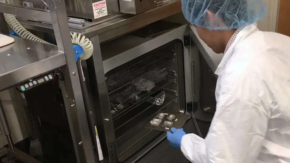 Scalable Fabrication of Stretchable, Dual Channel, Microfluidic Organ Chips