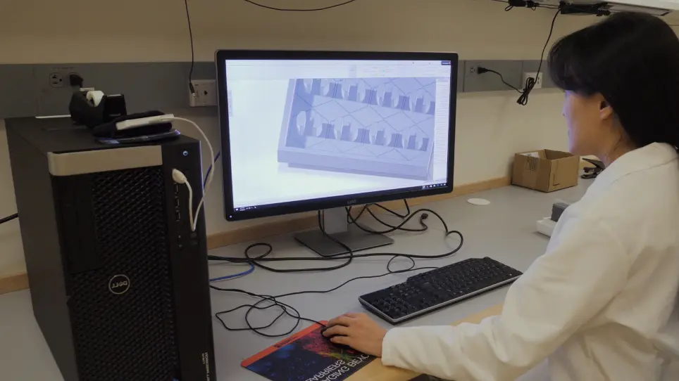 3D Analysis of Multi-cellular Responses to Chemoattractant Gradients