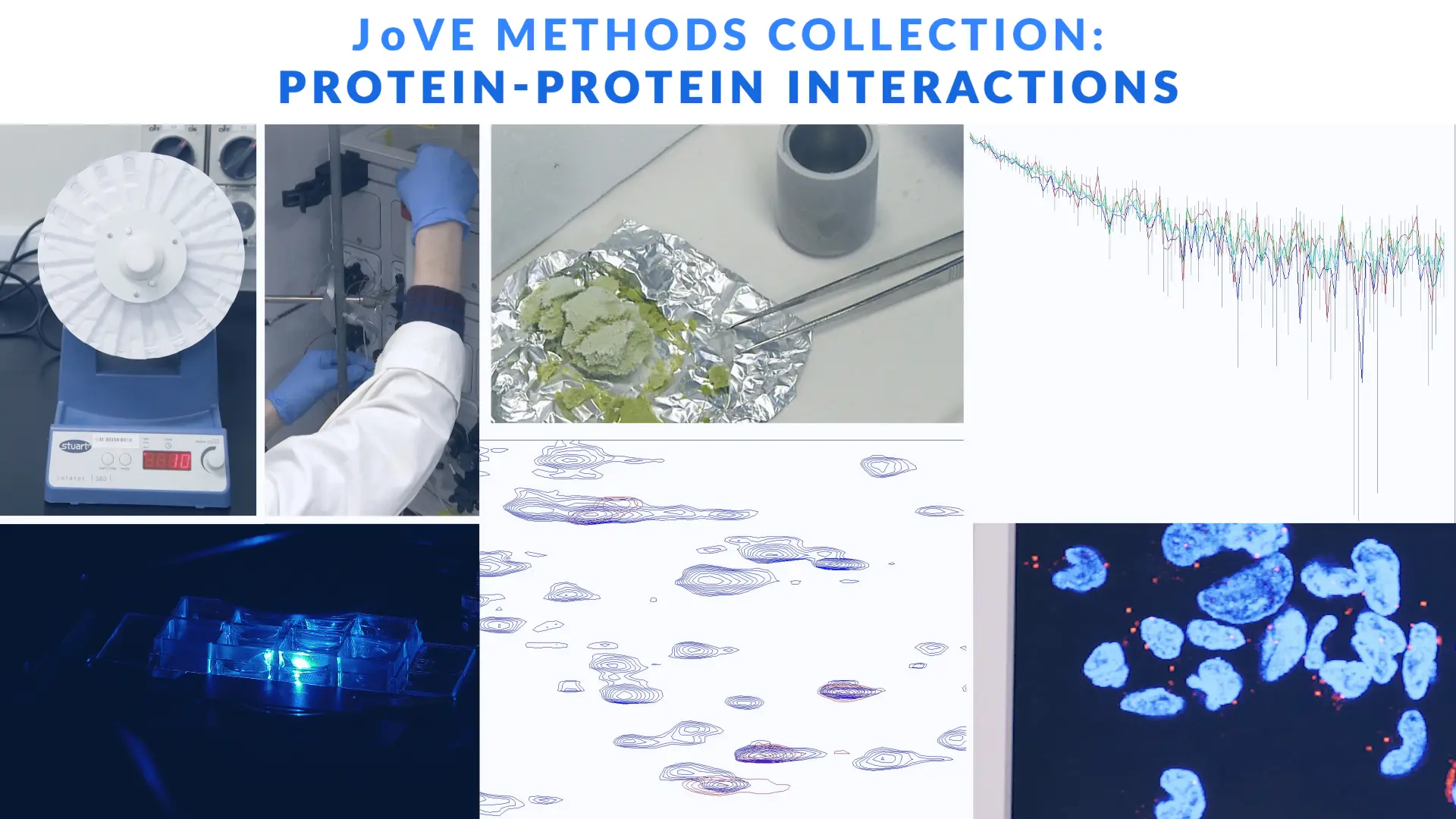 JoVE Methods Collection Highlights: Protein-Protein Interactions