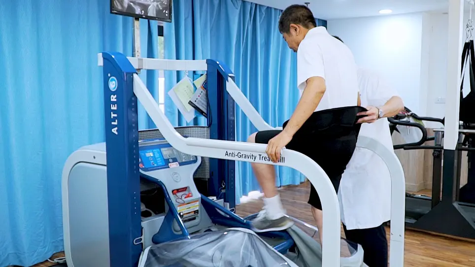 The Lower Body Positive Pressure Treadmill for Knee Osteoarthritis Rehabilitation