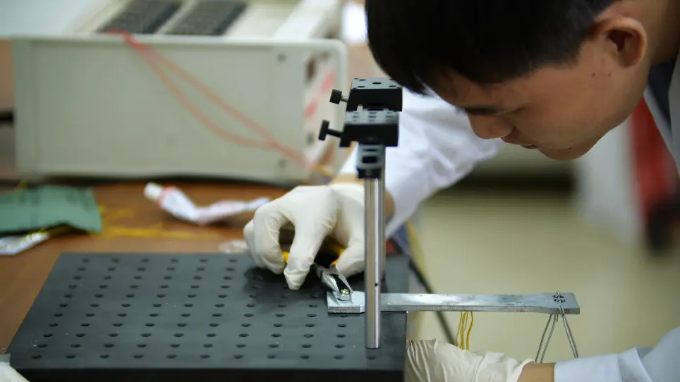 Production of a Strain-Measuring Device with an Improved 3D Printer