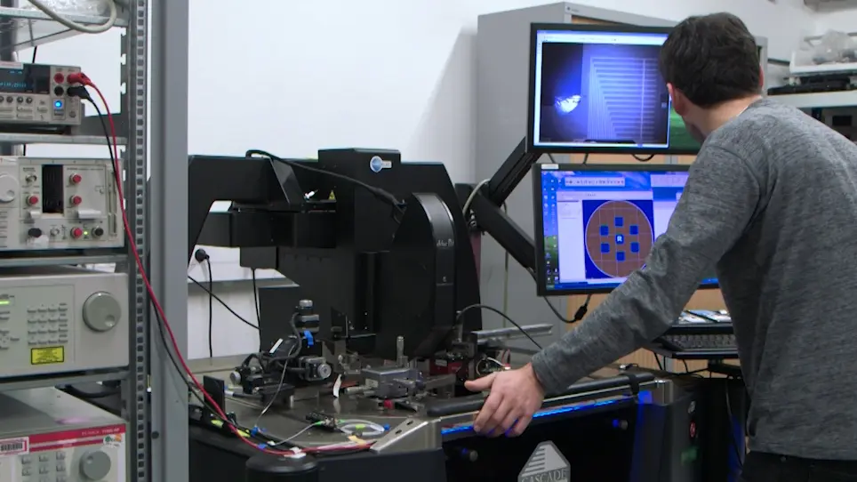 Characterization of SiN Integrated Optical Phased Arrays on a Wafer-Scale Test Station