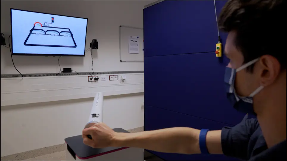 Investigating Pain-Related Avoidance Behavior using a Robotic Arm-Reaching Paradigm