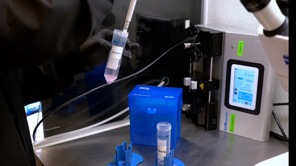 Microfluidic Synthesis of Microgel Building Blocks for Microporous Annealed Particle Scaffold