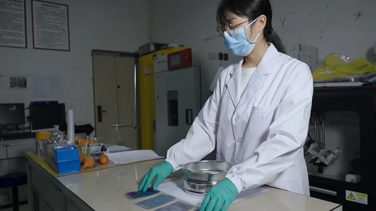 Fast Inspection of Quality of Indigo Naturalis by Multiple Light Scattering