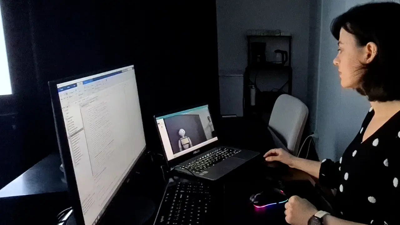 A Naturalistic Setup for Presenting Real People and Live Actions in Experimental Psychology and Cognitive Neuroscience Studies