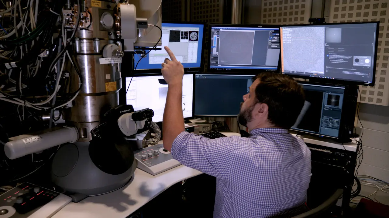 A Machine-Vision Approach to Transmission Electron Microscopy Workflows, Results Analysis and Data Management
