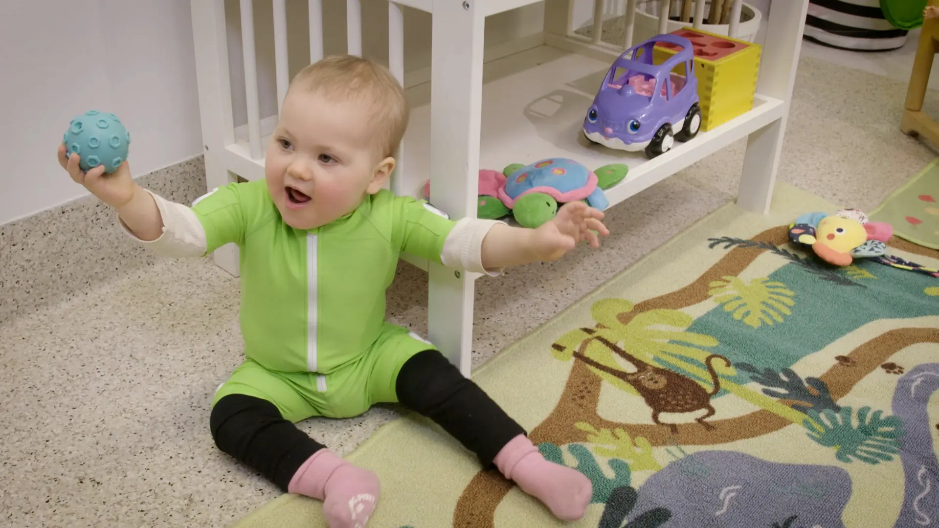 Quantified Assessment of Infant's Gross Motor Abilities Using a Multisensor Wearable
