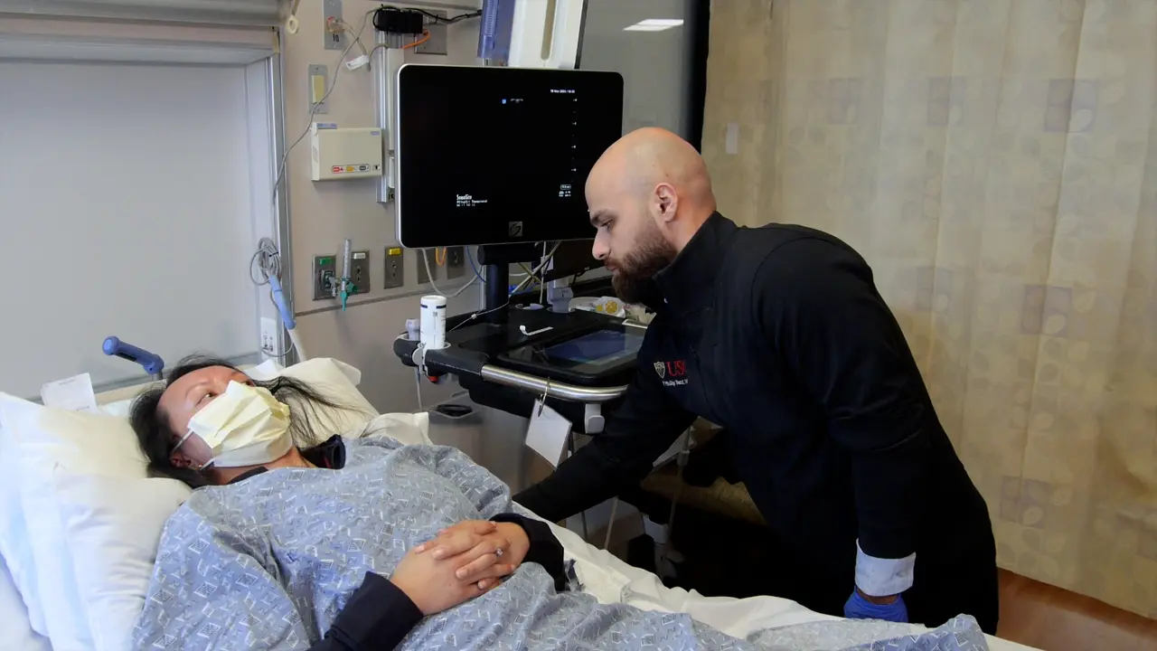 Point of Care Transcranial Color-Coded Duplex Ultrasound of the Middle Cerebral Artery