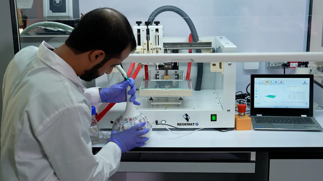 Optimizing Extracellular Vesicle Delivery Using a Core-Sheath 3D-Bioprinted Scaffold for Chronic Wound Management