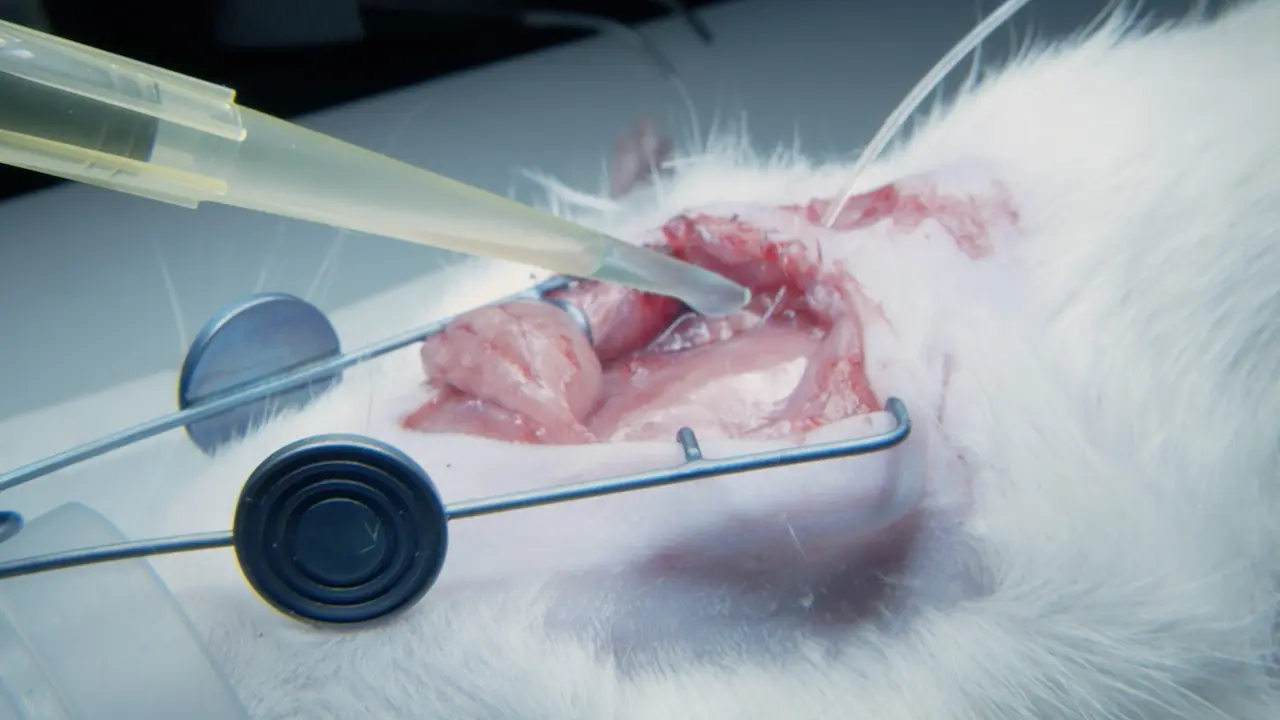 Cervical Lymph Duct-Cannulated Rat Model for Assessing Lymphatic Transport from the Head and Brain
