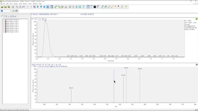 Technical Approach for Structural Analysis of an Unknown Compound in Huoxiang Zhengqi Oral Liquid based on Linear Ion Trap Mass Spectrometry