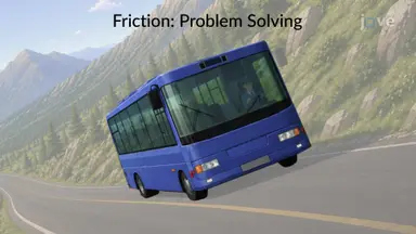 Friction on a Banked Road