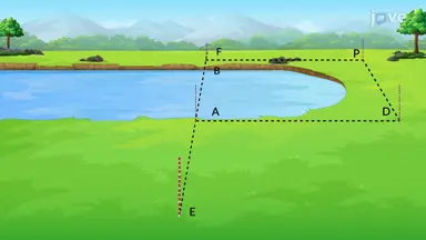 Offset Method for Measuring Across Obstructions