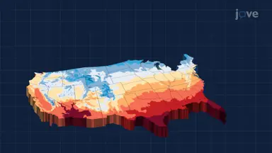 Weather Maps as Two-Variable Surfaces