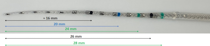 figure-results-1 Static equilibrium diagram; measured section with labeled dimensions; research instrumentation.