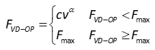 figure-protocol-7 Static equilibrium equation diagram; force calculations, conditions for F less/greater than Fmax.