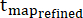 Equation symbol for refined protein mapping.