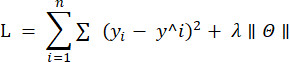 figure-protocol-5 Loss function equation for regularization; includes summation and lambda terms; mathematical formula.