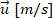 velocity vector formula, units in meters per second