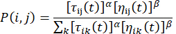 Markov chain probability equation in mathematics, showing transition probabilities in formula form.