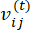 Equation of temporal velocity in dynamic systems analysis.