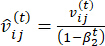 Adam optimizer equation, displaying parameter update rule, used in machine learning algorithm analysis.