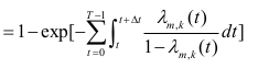 Transient absorption equation, Σ notation, exponential decay formula, relevant in spectroscopy analysis.