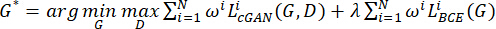 Mathematical optimization equation for algorithm modeling, shown as formula on gradient descent principles.