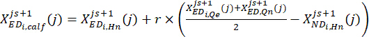 Equation for fluid dynamics calculation in transport phenomena model.